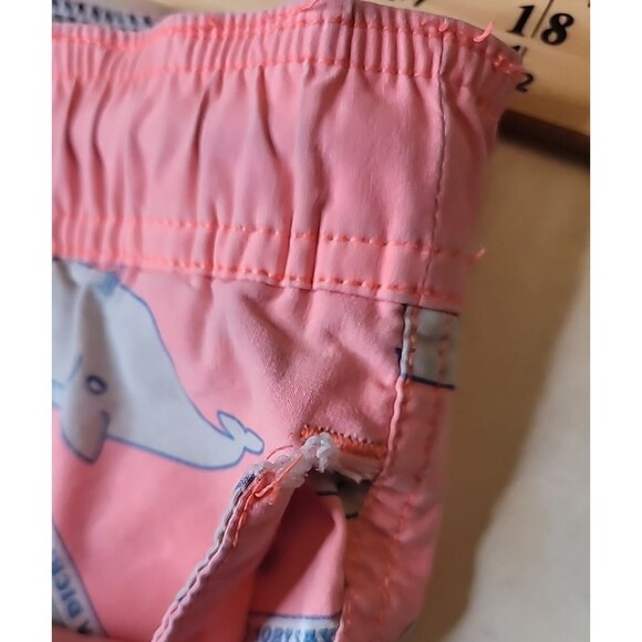 Party Pants Shorts Mens XL Pink Moby Whale Don't Be A Dick Swim Trunks Summer - Picture 11 of 15